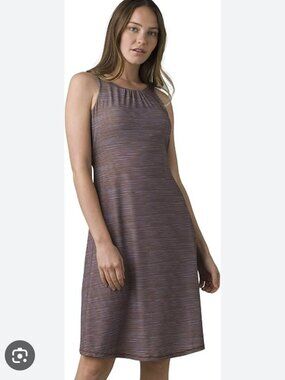 Prana stripe athleisure dress / XS